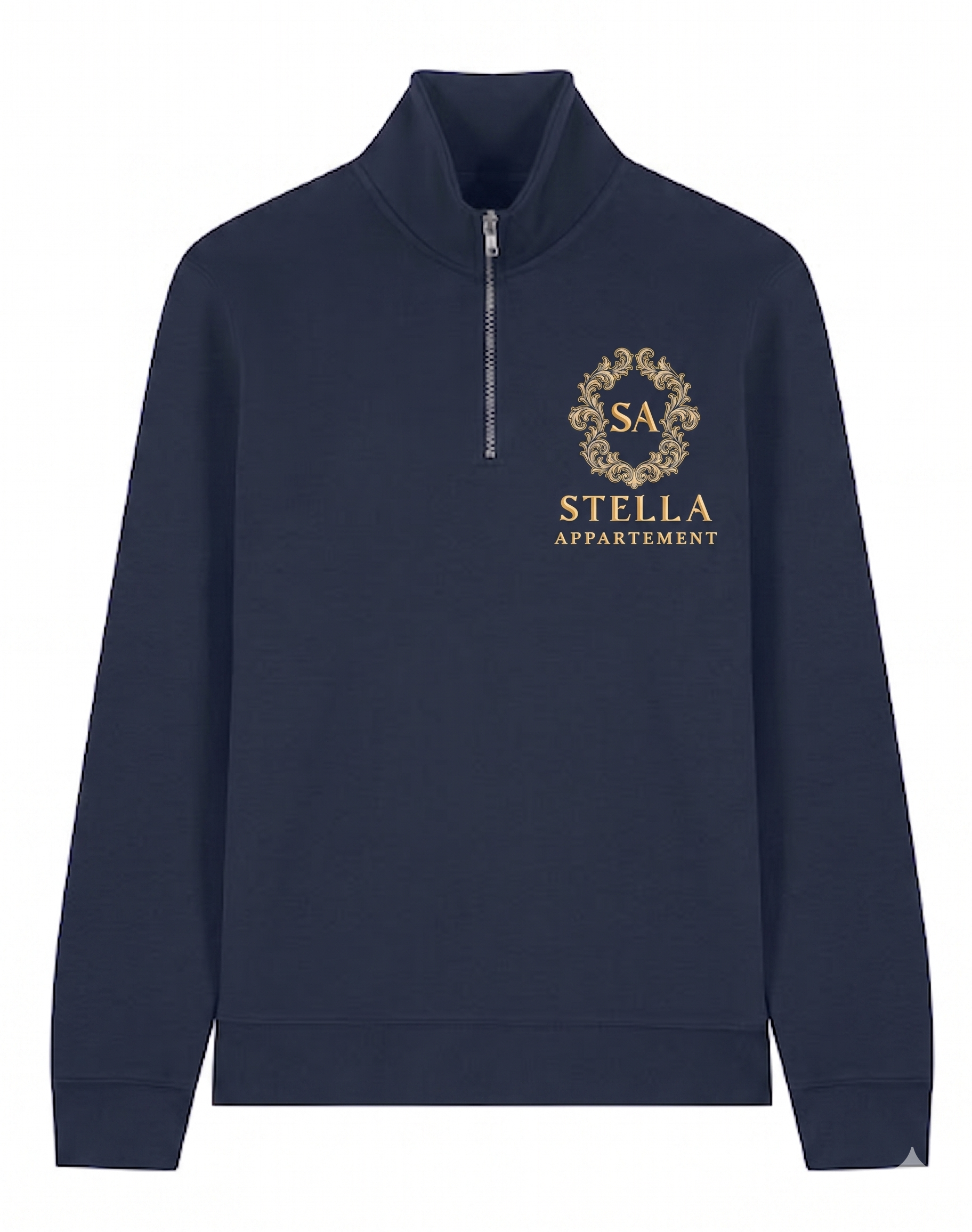 The signature stella appartement logo Quarter zip
