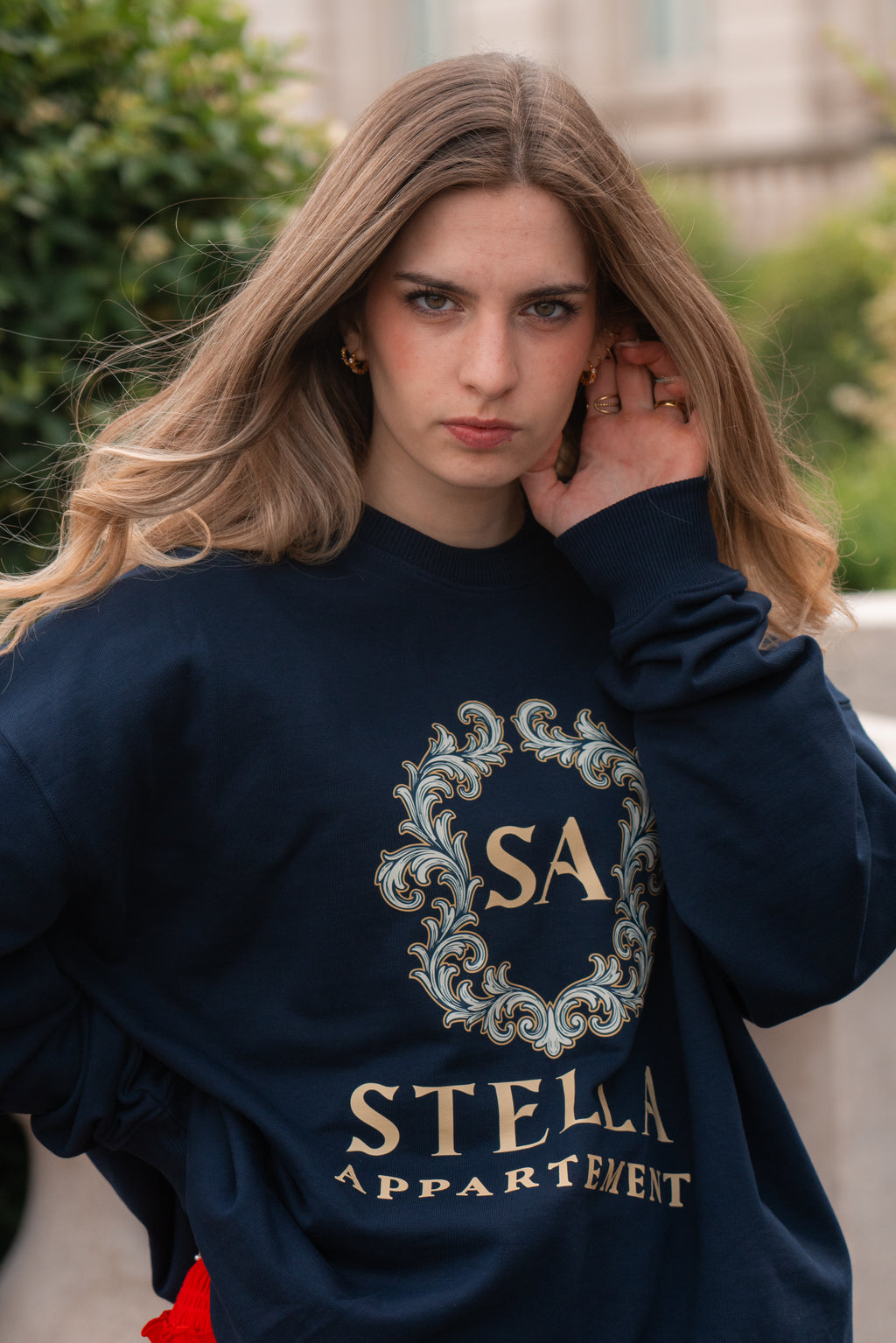 The signature stella appartement logo  Crewneck