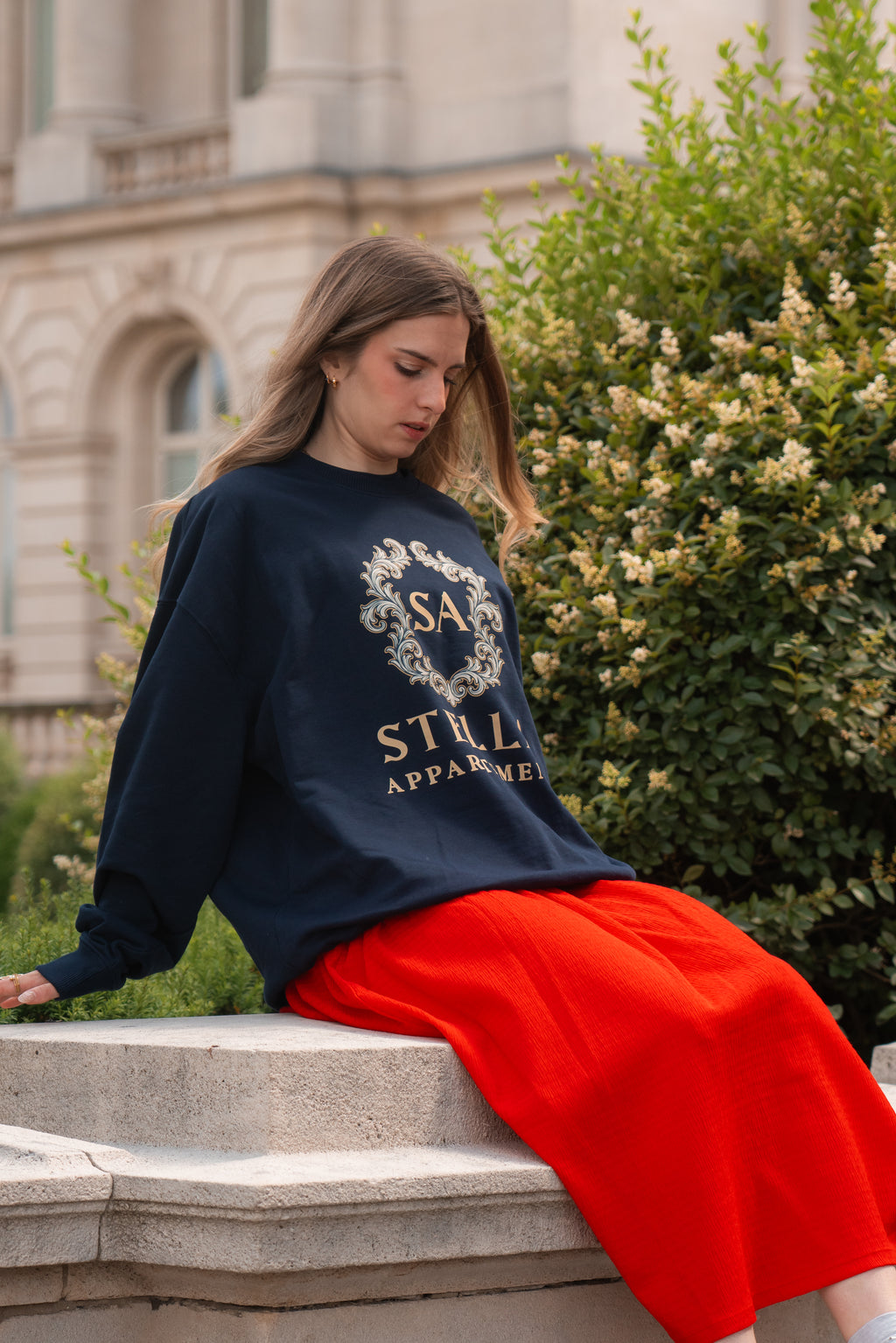 The signature stella appartement logo  Crewneck