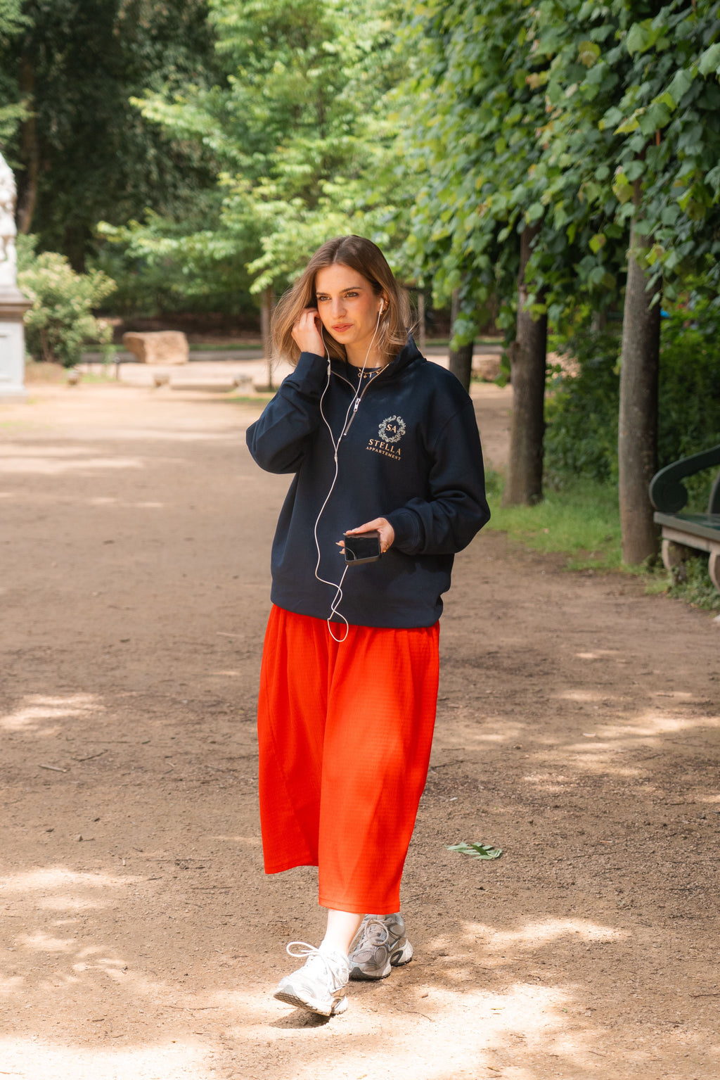 The signature stella appartement logo Quarter zip
