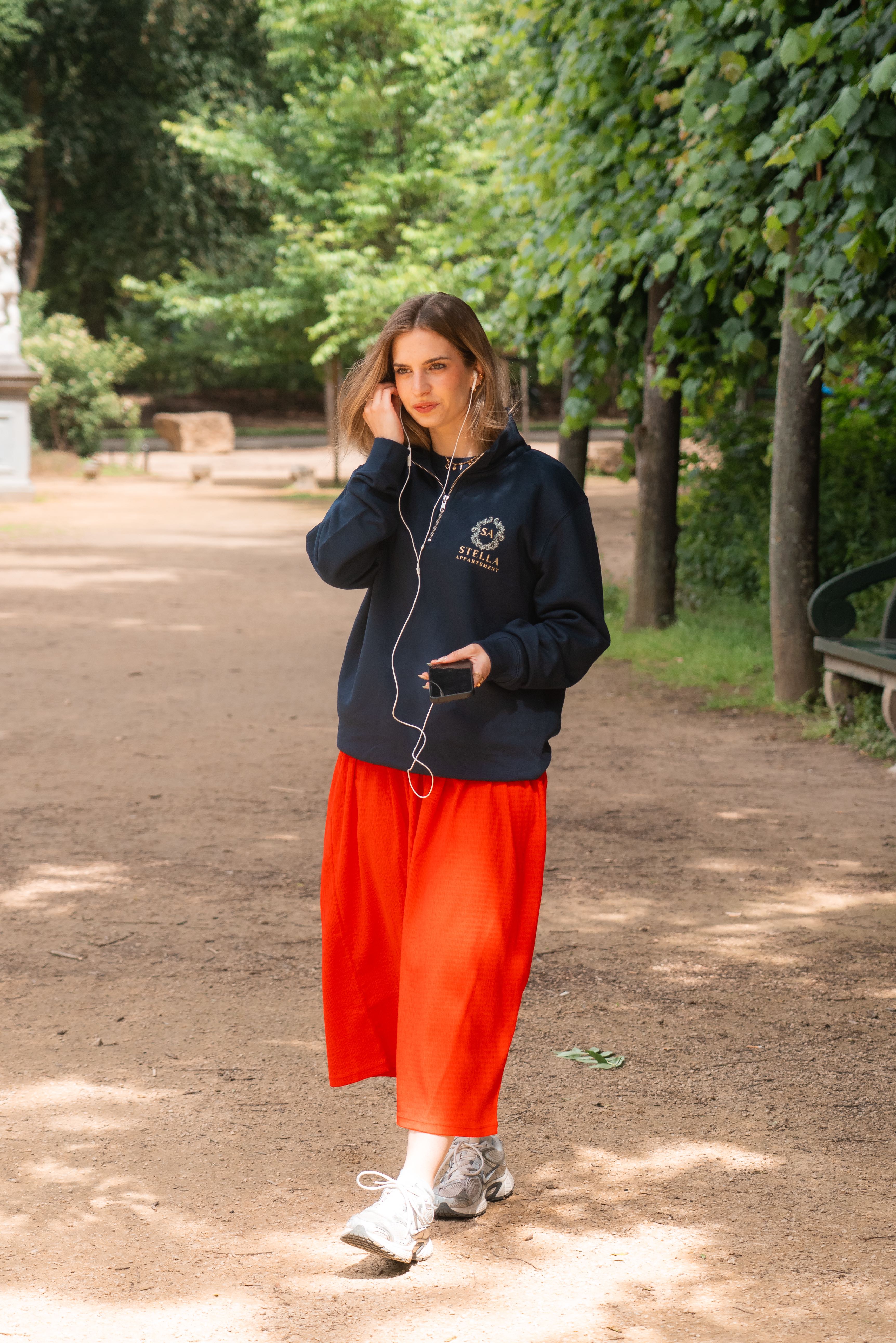 The signature stella appartement logo Quarter zip